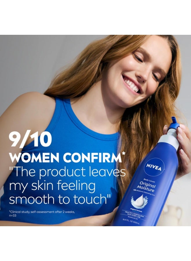 Nivea Original Moisture Body Lotion for Normal to Dry Skin 500ml - Image 2